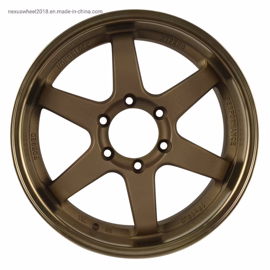 Te37 Sand Bronze Alloy Wheel for Aftermarket