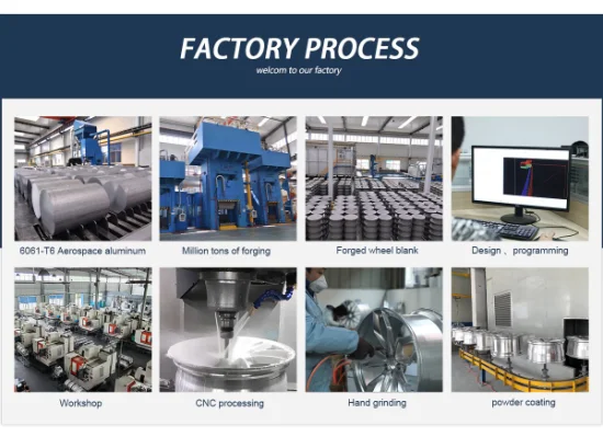 Jante de liga forjada monobloco Efy para Alfa X5 Gtr fabricado em liga de alumínio T6061