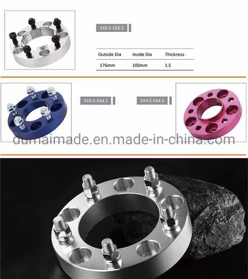Espaçadores de roda, adaptadores de roda, fábrica na China, espaçadores de carro