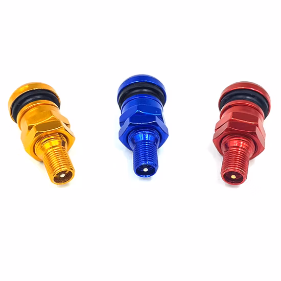 Haste de válvula de pneu de carro de liga de alumínio para sensor TPMS Snap-in Tubeless