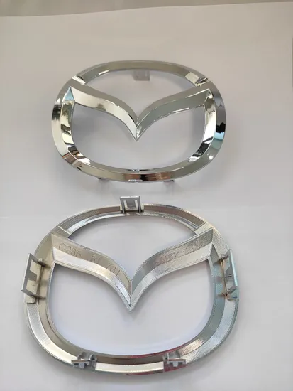Tampas personalizadas de cubo de roda de carro ABS plástico epóxi 60 mm